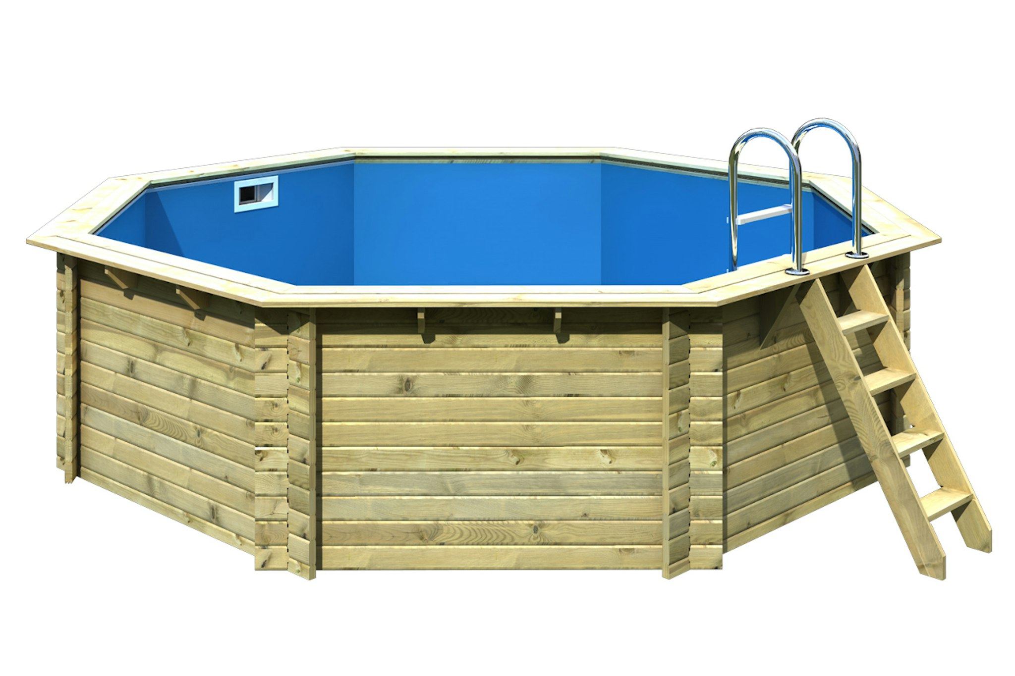 Karibu Pool Modell 2 A/B/C/D - kesseldruckimprägniert