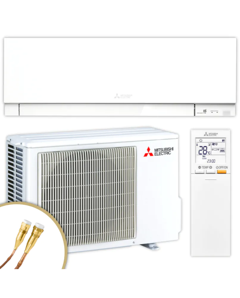 Mitsubishi Split Klimaanlage Set | MUZ/MSZ-EF35VGKW | 3