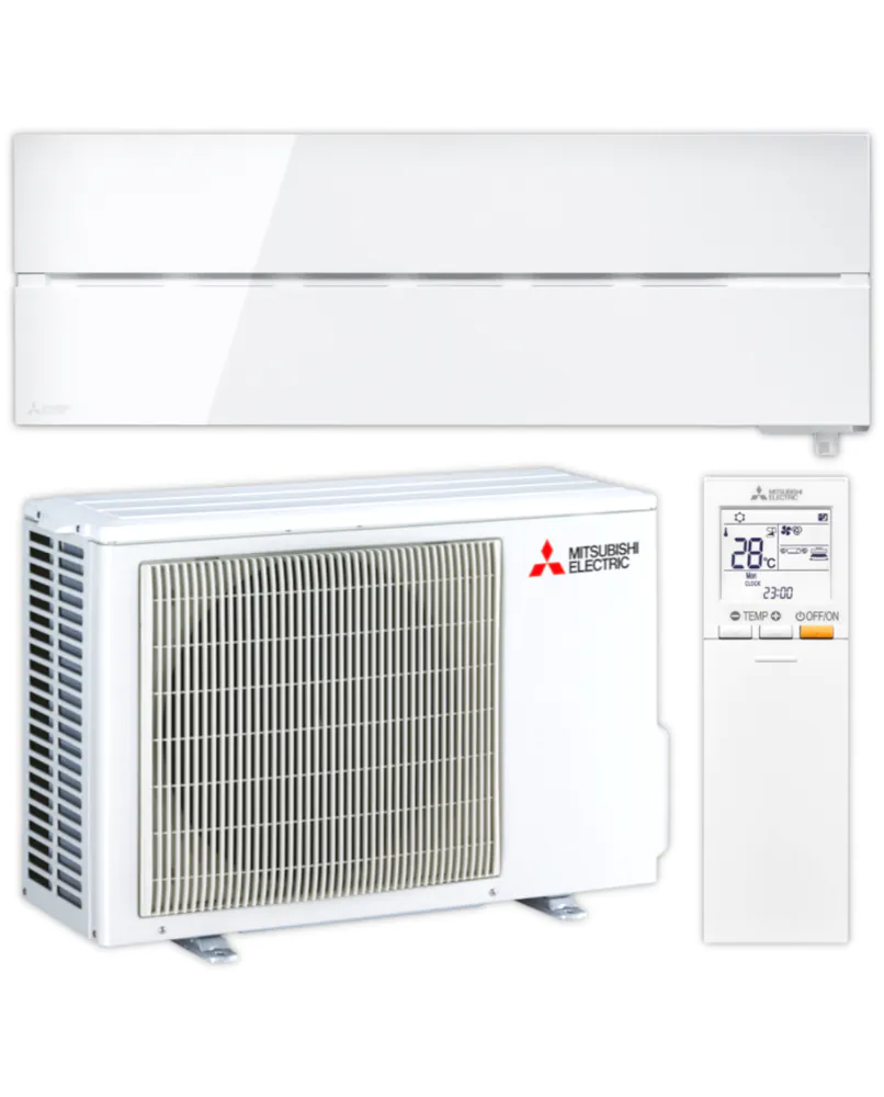 Mitsubishi Split Klimaanlage Komplett Set | MUZ/MSZ-LN25VG2W | 2