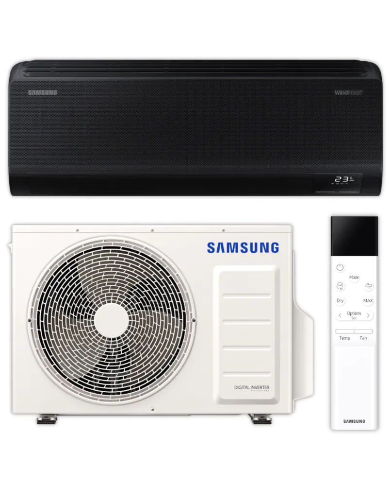 Samsung Split Klimaanlage Komplett-Set | WindFree Avant | 2