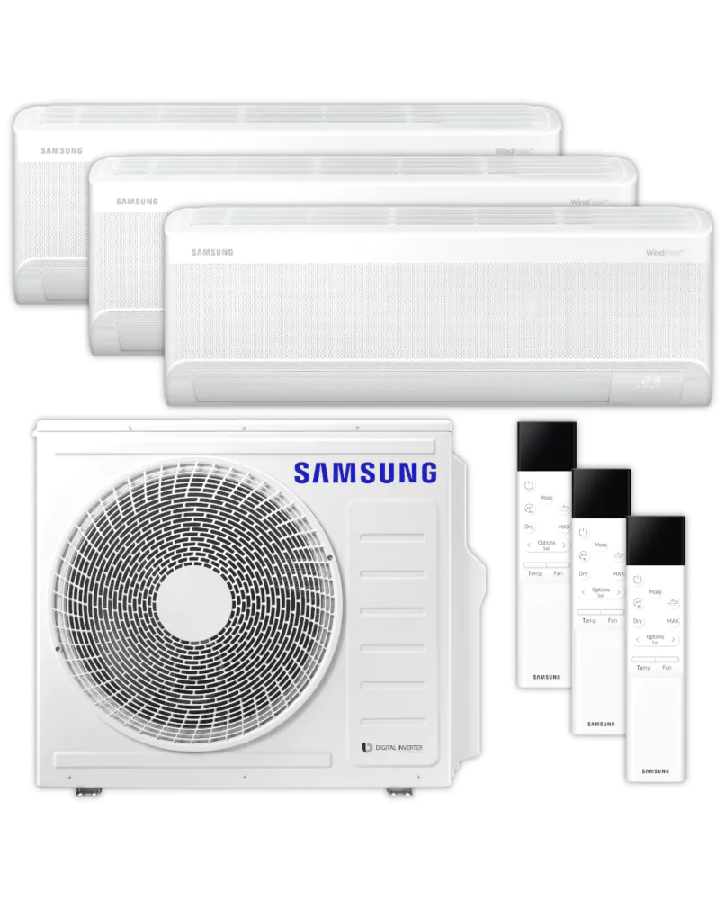 Samsung Multisplit Klimaanlage | WindFree Avant | 3x2