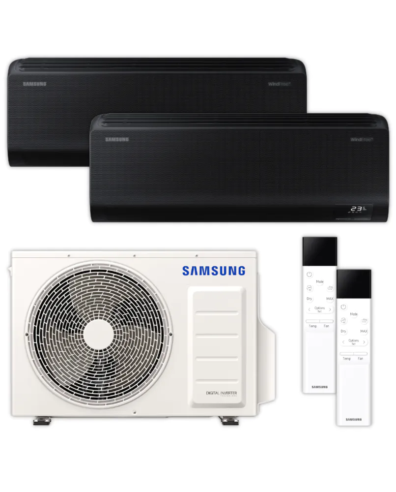 Samsung Multisplit Klimaanlage Set | WindFree Avant | 2x3