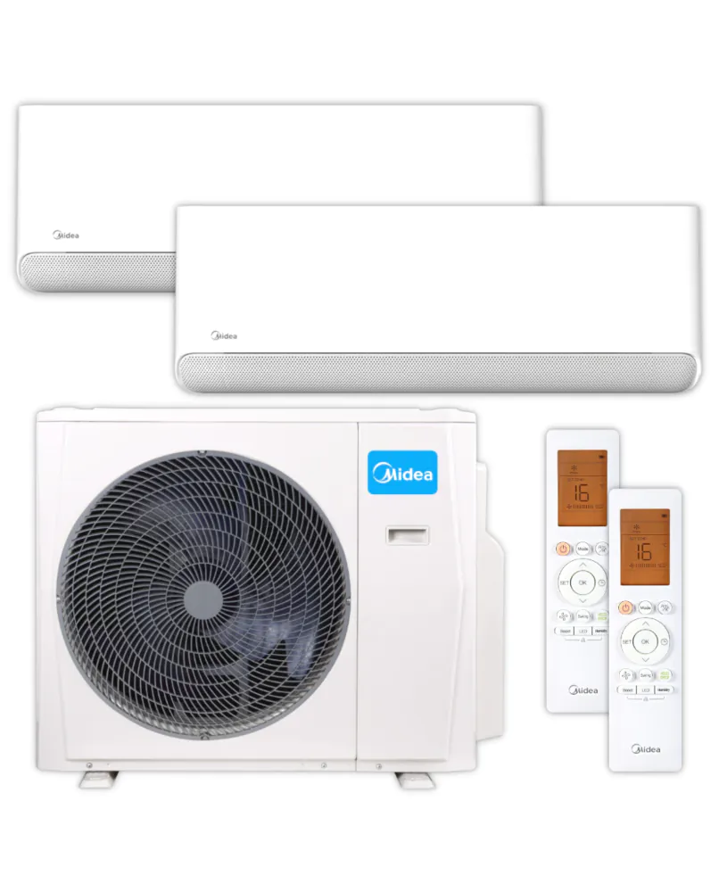 MIDEA Multisplit Klimaanlage Set | BreezelessE | 2