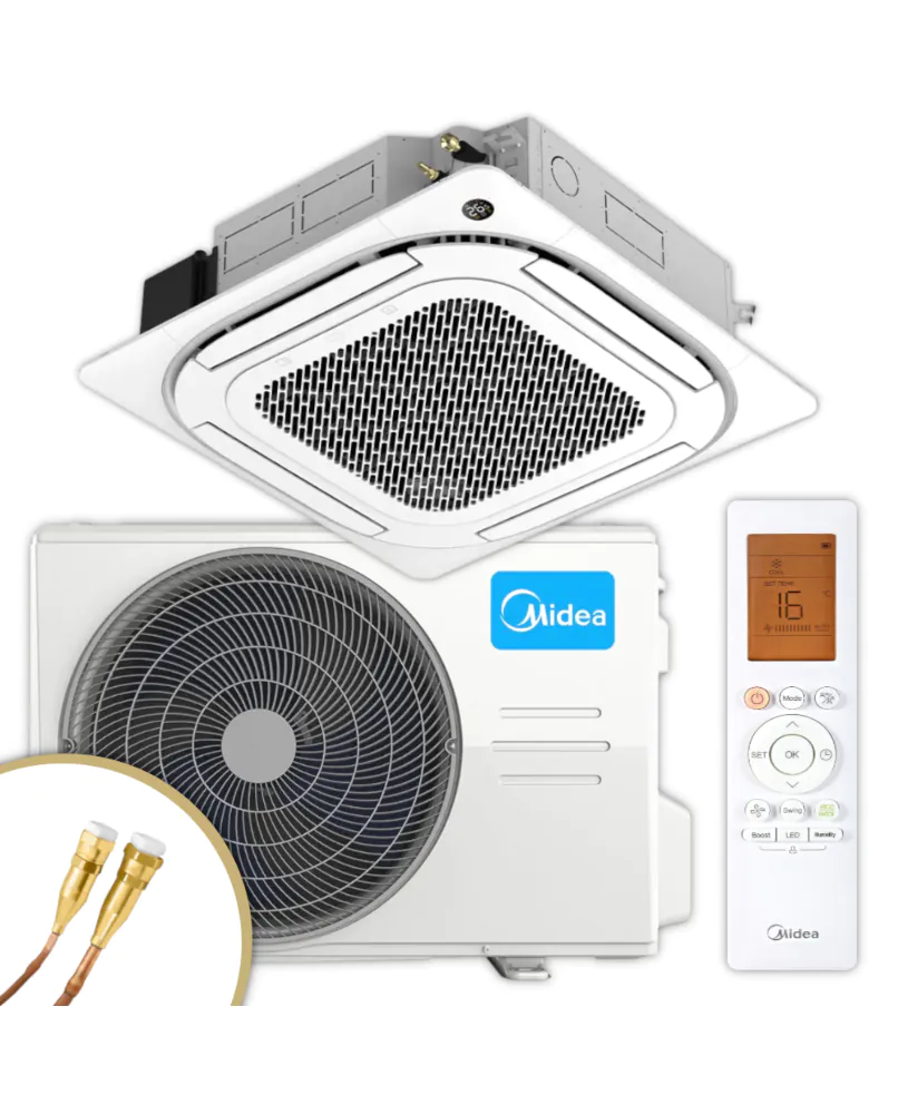 MIDEA Split Klimaanlage Decken-Set | MCA4U-18HRFNX | 5