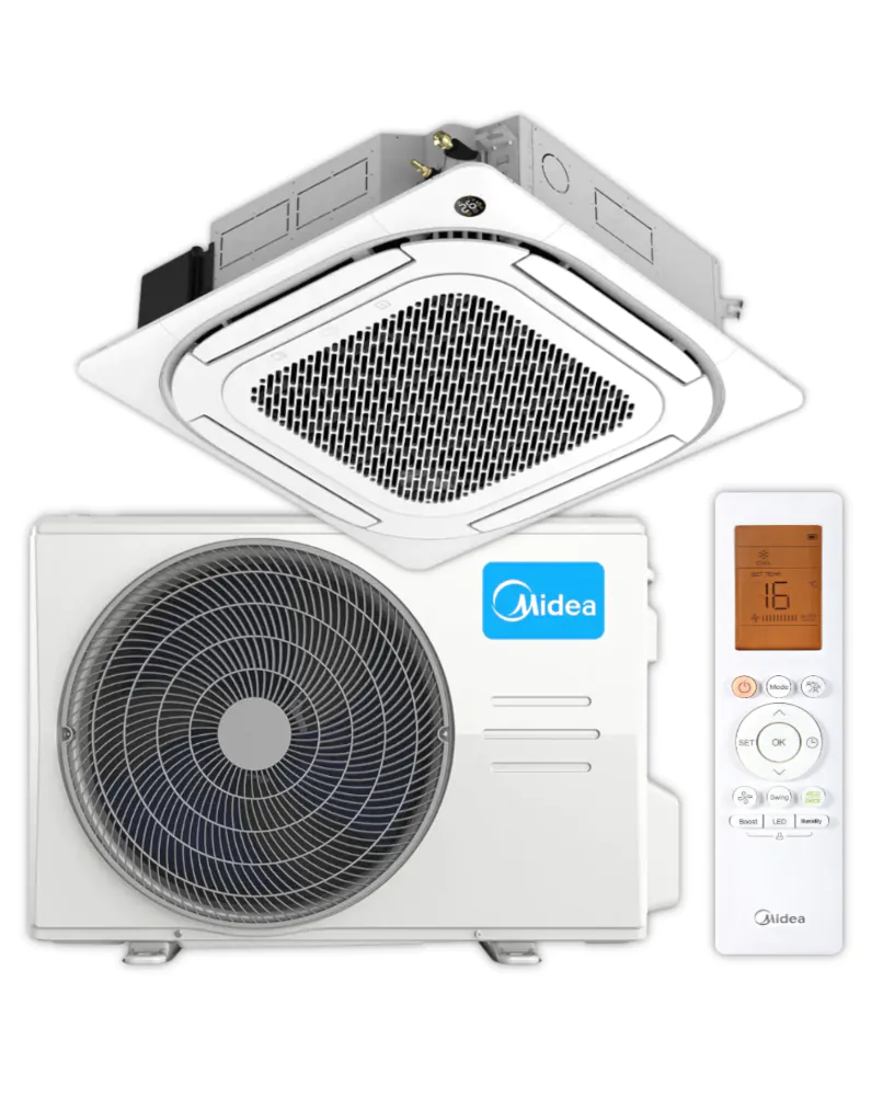 MIDEA Split Klimaanlage Decken-Set | MCA4U-12HRFNX | 3