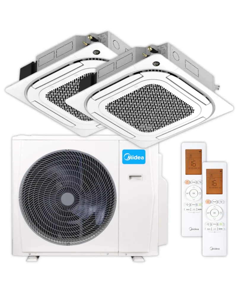 MIDEA Deckenkassetten-Set Multisplit | 3