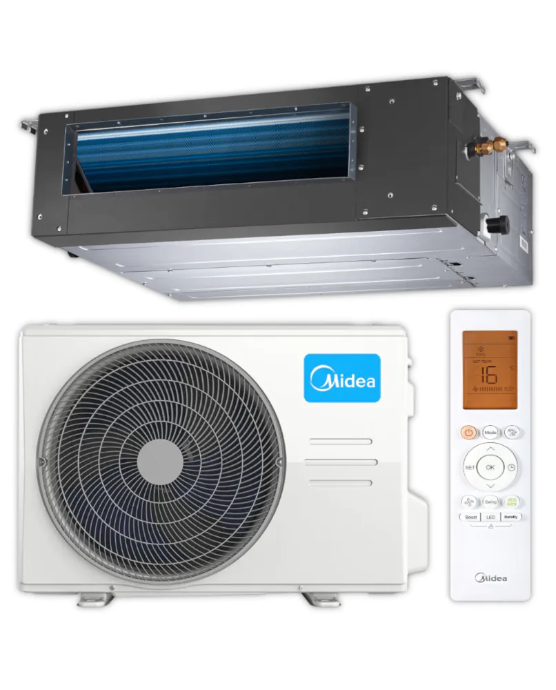 MIDEA Kanalklimageräte-Set | MTJ-24HWFNX(GA) | 7 - Klimacare24 MIDEA Kanalklimageräte-Set | MTJ-24HWFNX(GA) | 7