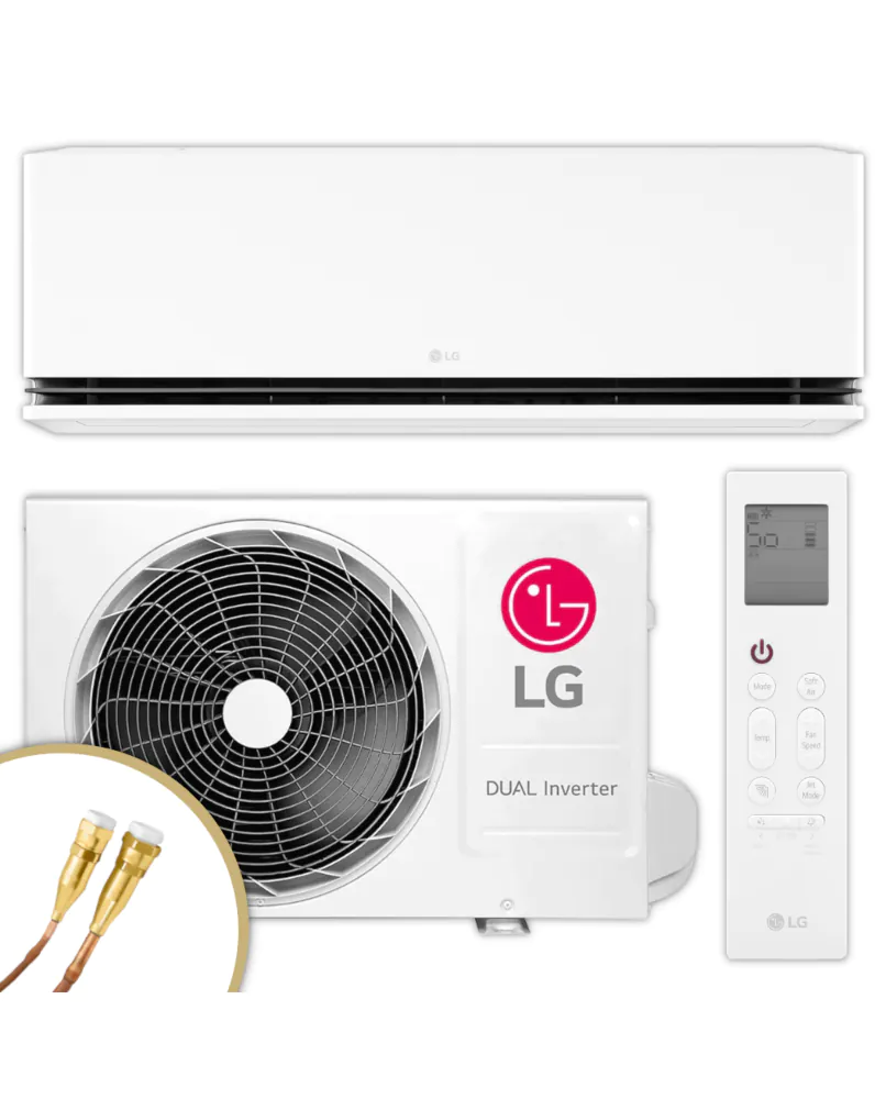 LG Split Klimaanlage Set | DUALCOOL AI AIR | 3