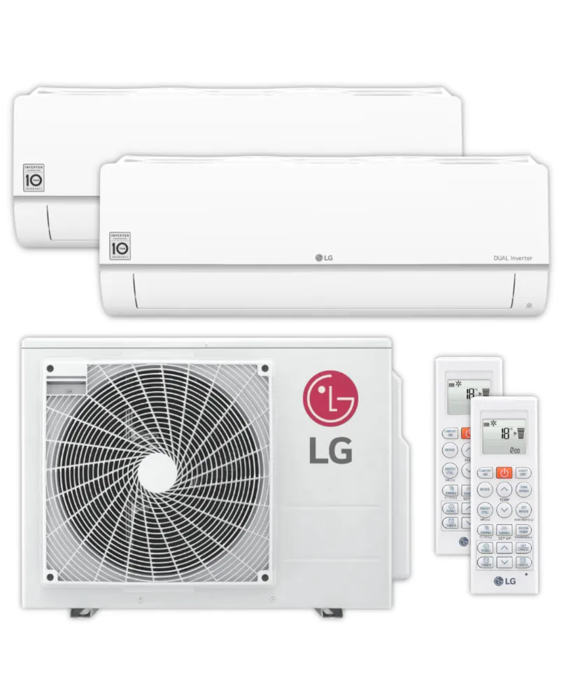 LG Multisplit Klimaanlage Komplett-Set | STANDARD PLUS | 2