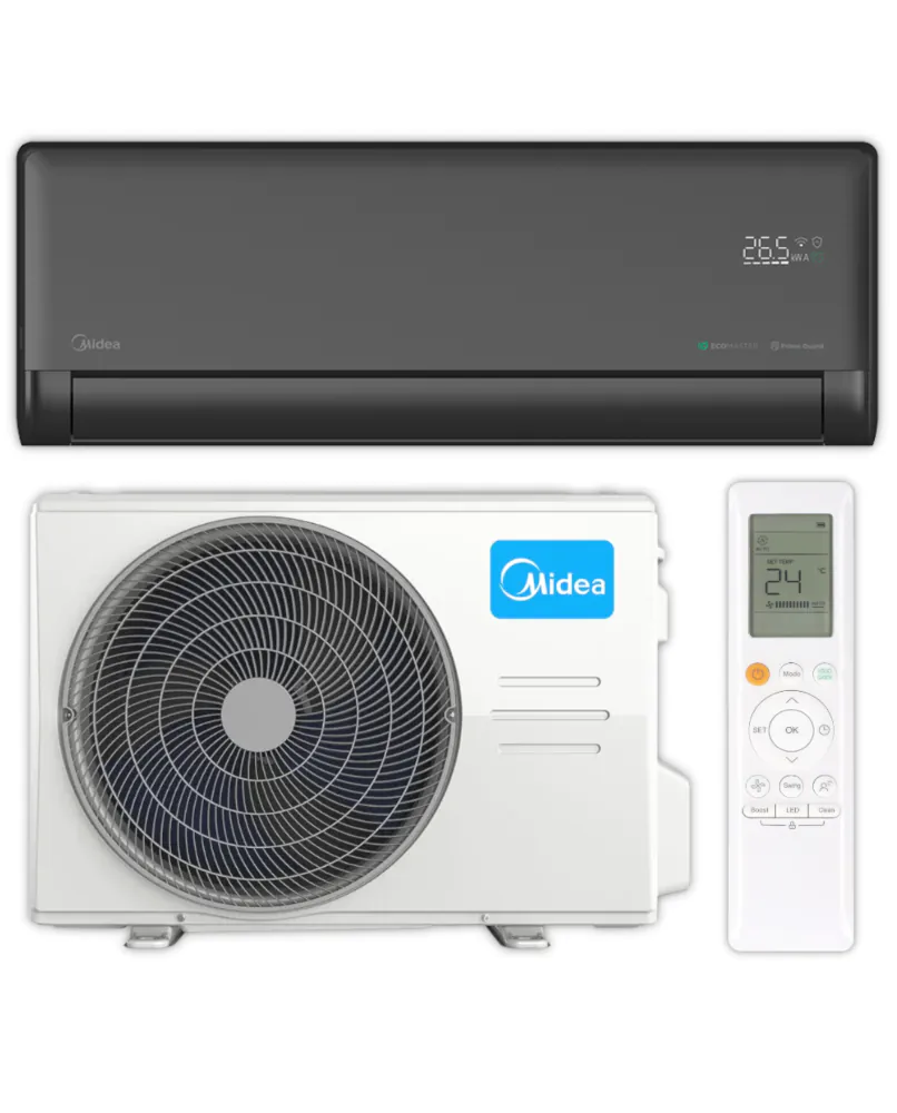 Midea Split Klimaanlage Komplett-Set | Solstice 18 | Schwarz | 5
