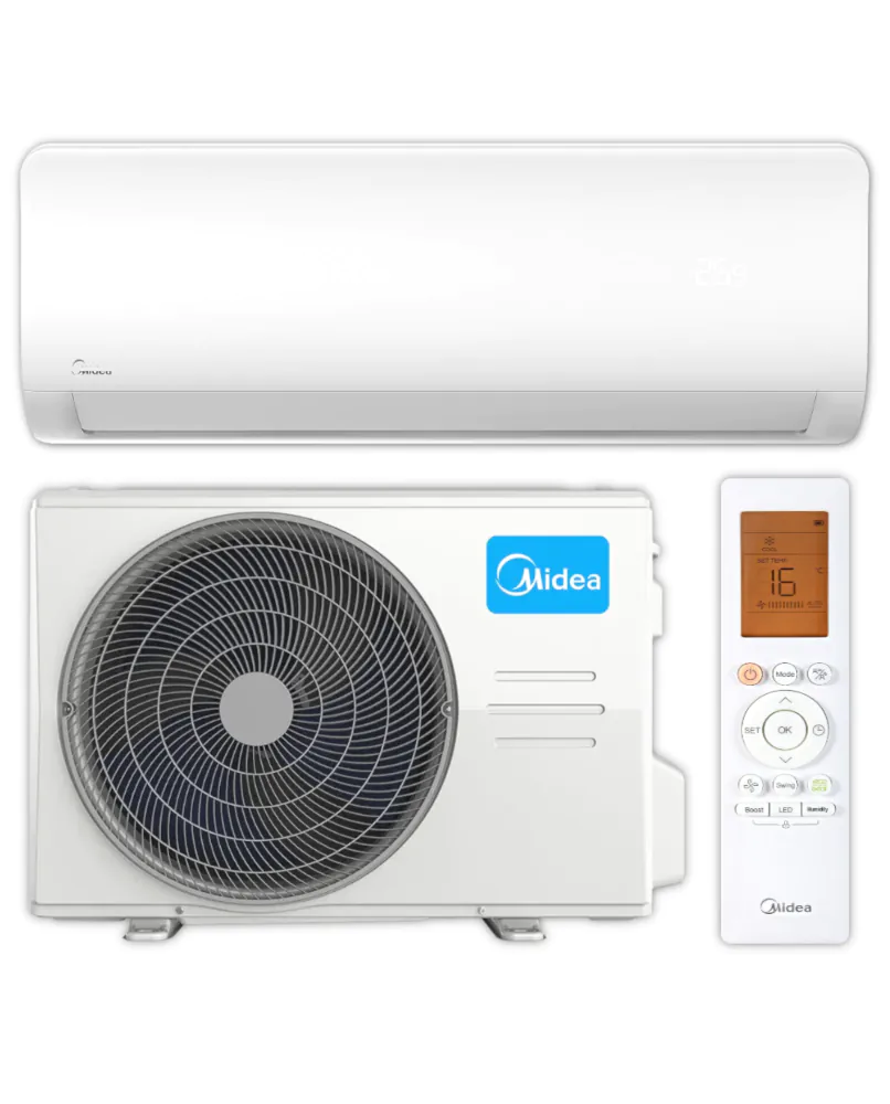 Midea Split Klimaanlage Komplett-Set | Xtreme Save Pro 12 | 3 - Klimacare24 Midea Split Klimaanlage Komplett-Set | Xtreme Save Pro 12 | 3