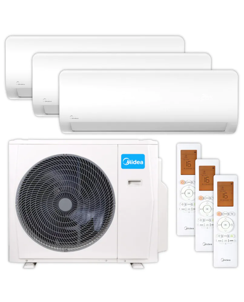 MIDEA Multisplit Klimaanlage Set | XTREME SAVE PRO | 3x2